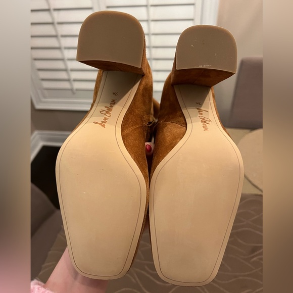 NWT Sam Edelman Clarem Knee High Suede Block Heel Boot - Picture 9 of 10